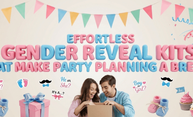 The Complete Gender Reveal Kit That Makes Planning Easy in 30 Minutes