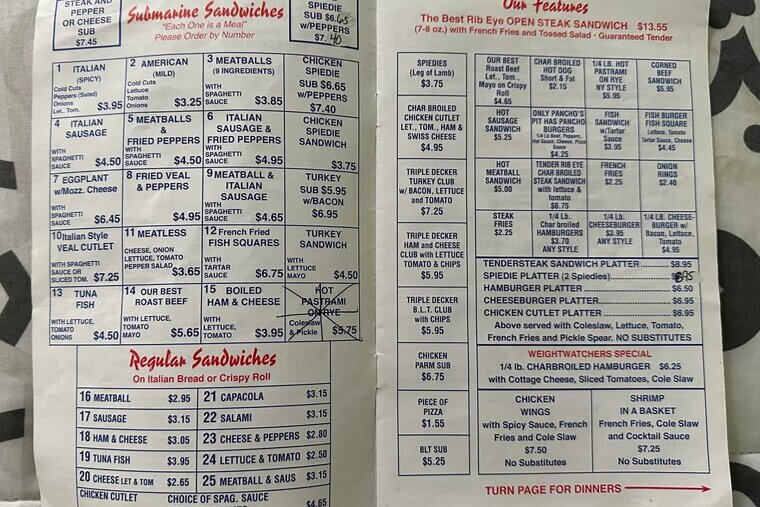 Drawer Full of Takeout Menus