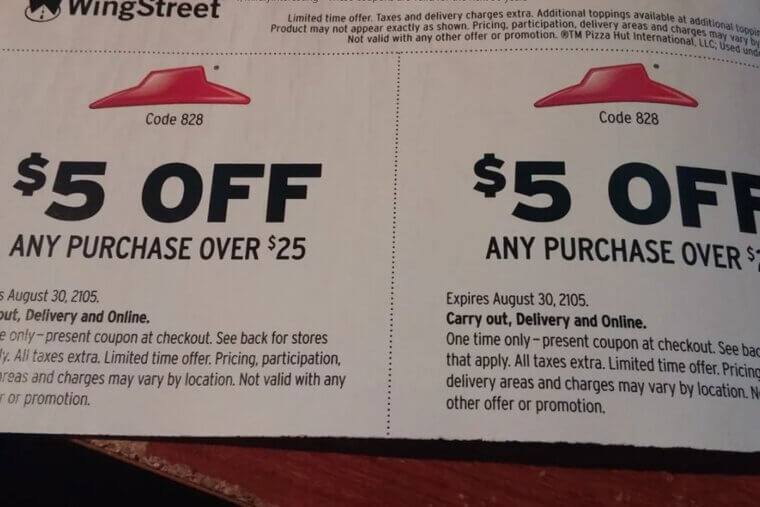 Old Coupons