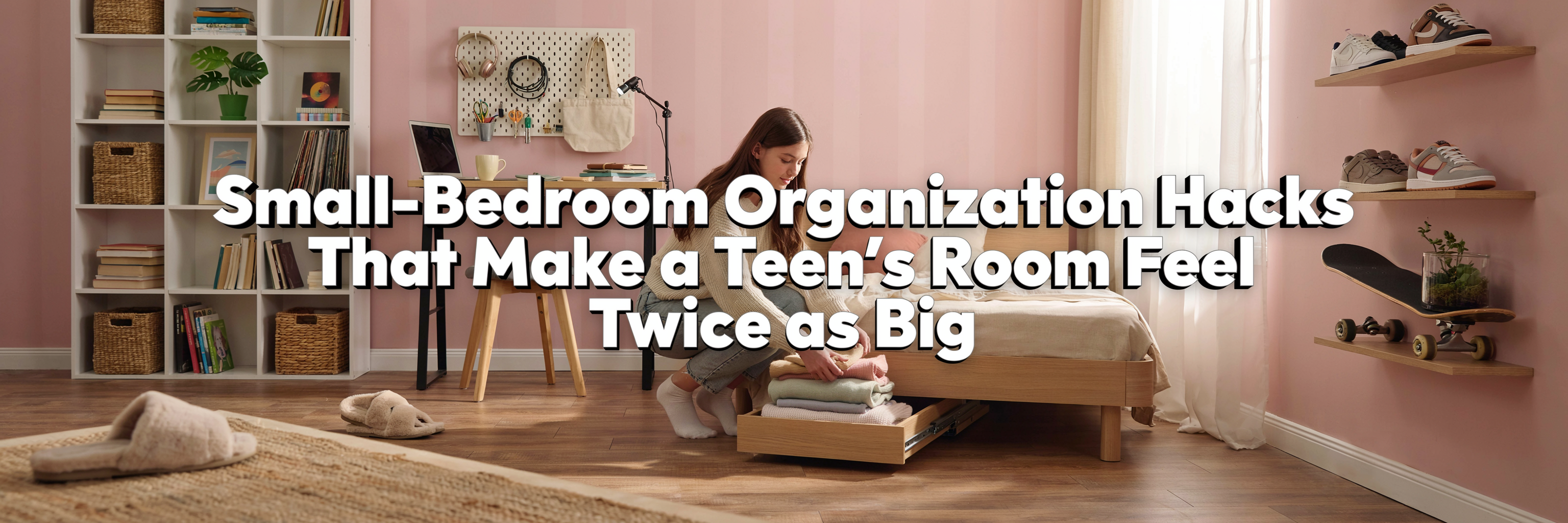 Small-Bedroom Organization Hacks That Make a Teen's Room Feel Twice as Big