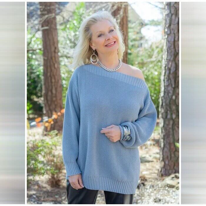 Off-One-Shoulder Sweaters
