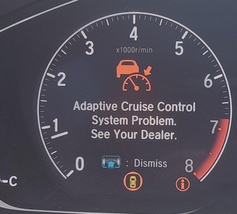 Adaptive Cruise Control Uses Radar Sensors