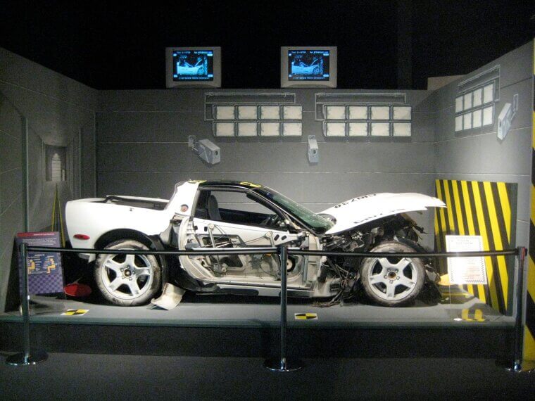 Crumple Zones Absorb Impact in Crashes