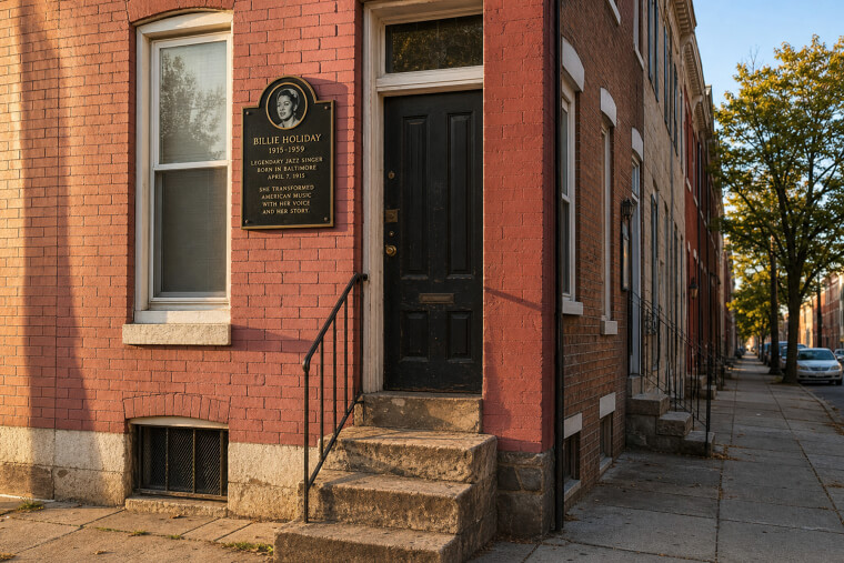 Billie Holiday's Baltimore Rowhouse Finally Got Its Marker
