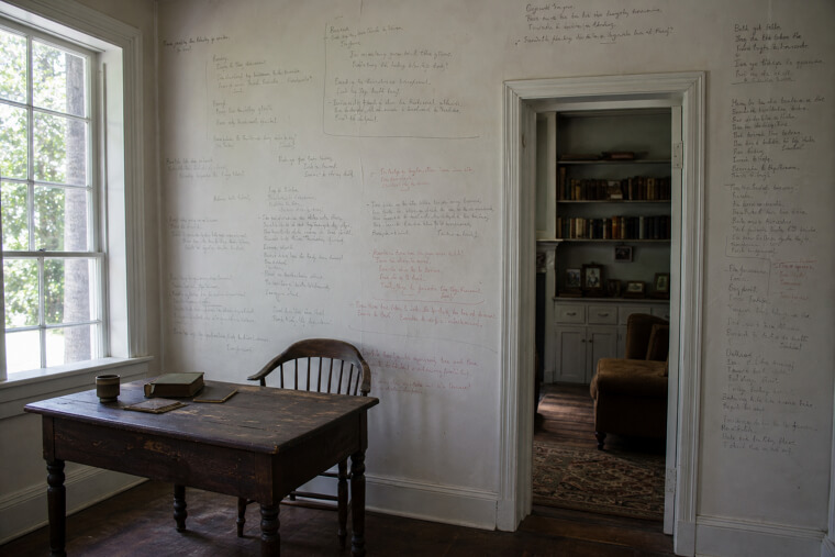 Rowan Oak Still Has Faulkner's Plot Notes on the Walls