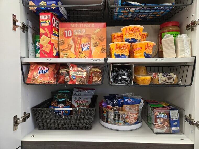 Overcrowding Cabinets