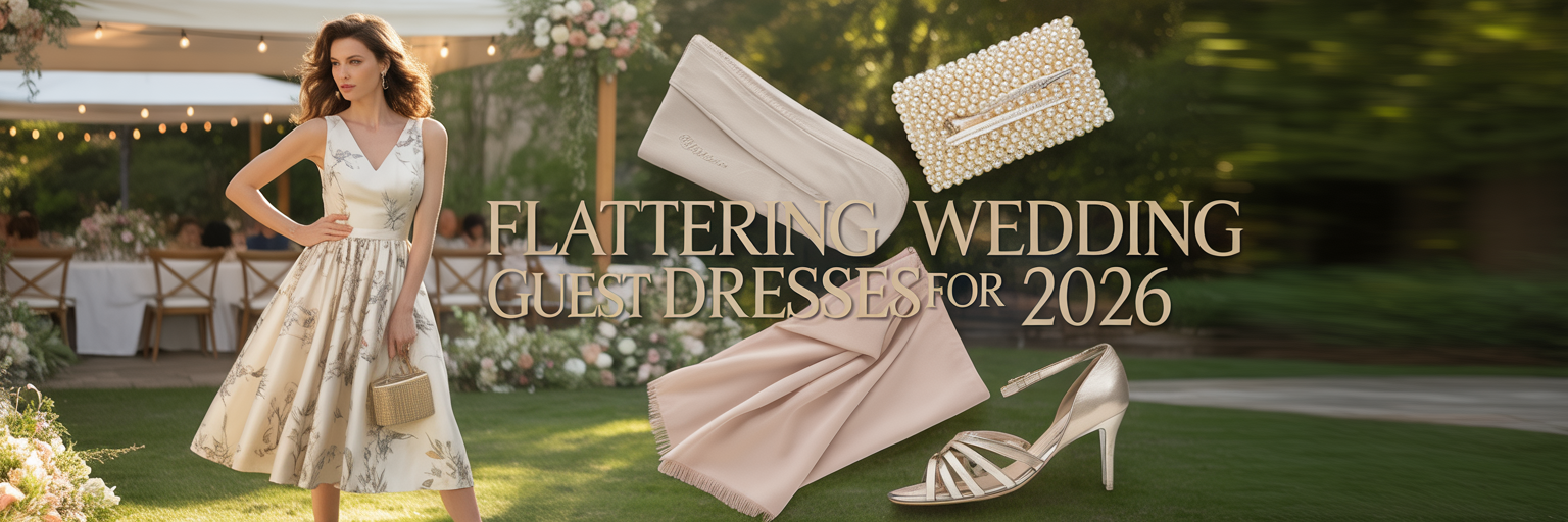 Most Loved Wedding Guest Dresses That Hide the Belly