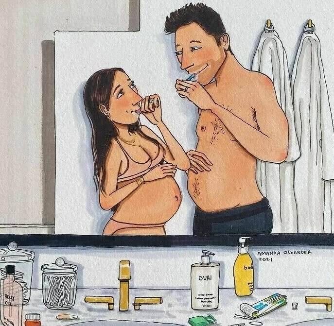 Die Entwicklung zusammenpassender Bäuche