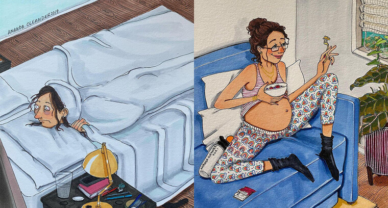 Erstes Trimester vs. Zweites Trimester