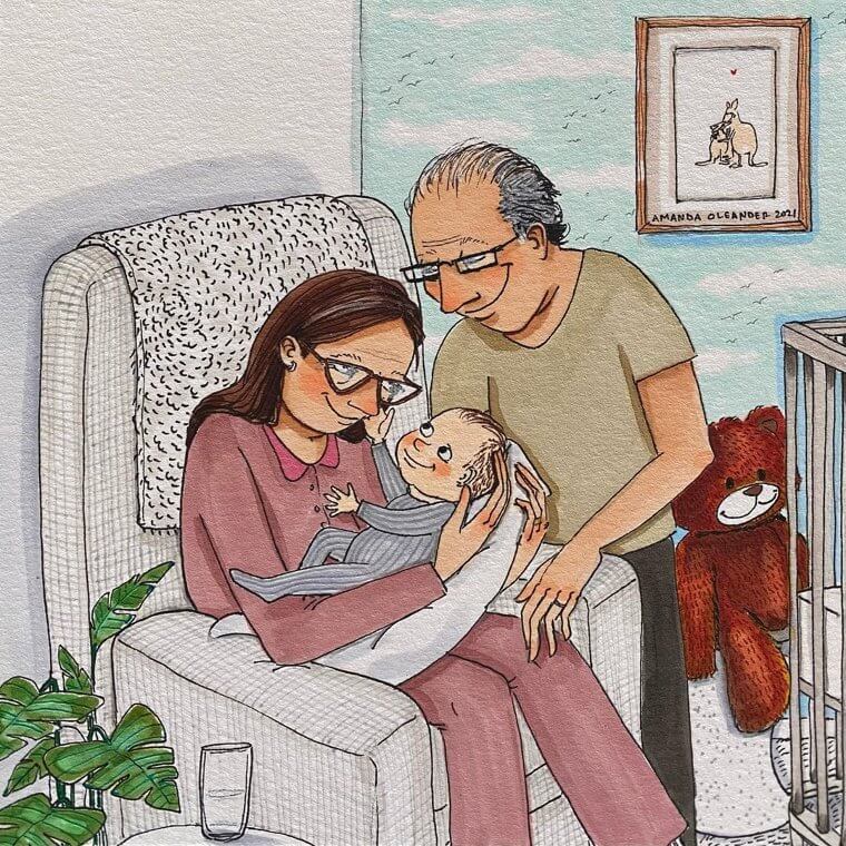 Meeting Grandma and Grandpa