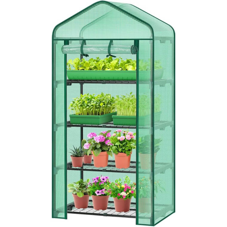 Ohuhu Mini Greenhouse - Perfect for Indoor & Outdoor Gardening - Now 25% Off!