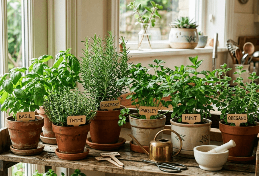 Top Indoor Herb Garden Kits to Keep Fresh Herbs Growing All Year