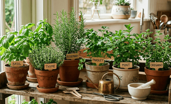 Top Indoor Herb Garden Kits to Keep Fresh Herbs Growing All Year