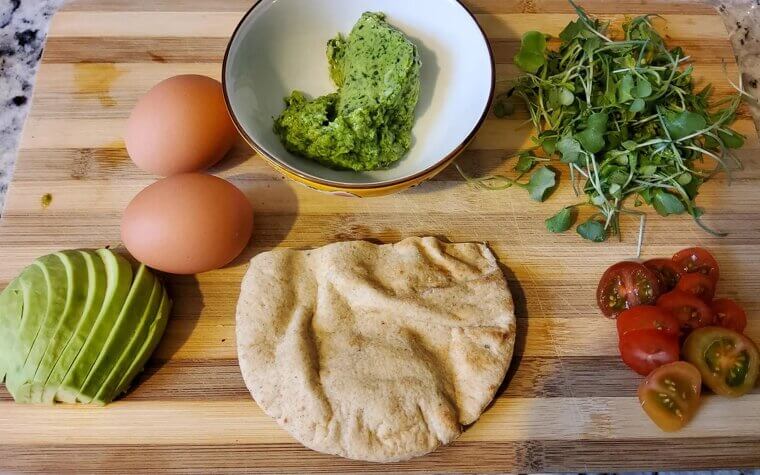 Confetti Scrambled Egg Pockets