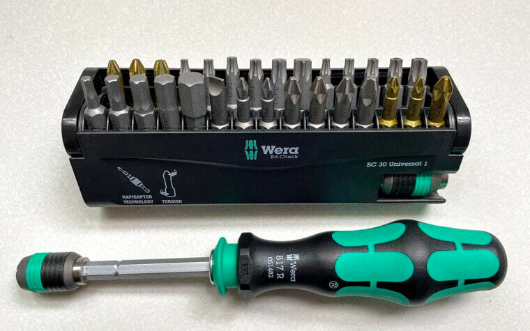 Wera or Wiha Screwdriver Sets (Laser-Tip or Classic Steel)