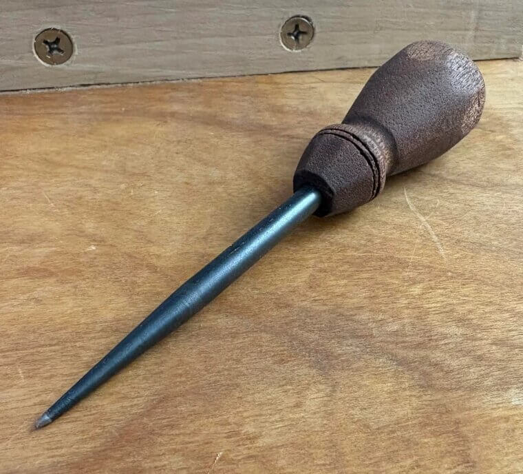 Awl / Scratch Awl (Wood Handle, Steel Point)