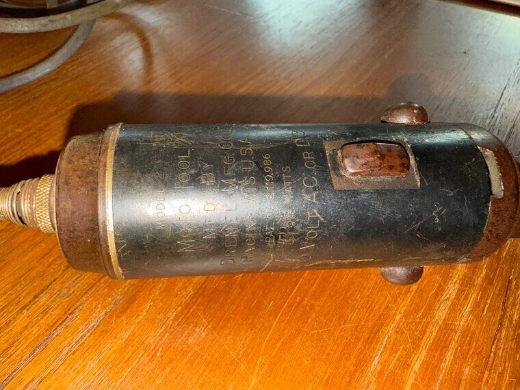 Bench Grinder (Heavy-Duty Cast Iron Base)