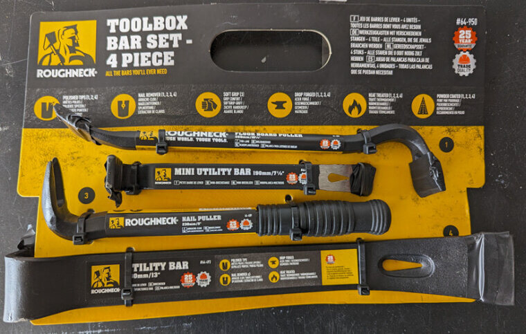 Wrecking / Pry Bar (Heavy Forged Steel)