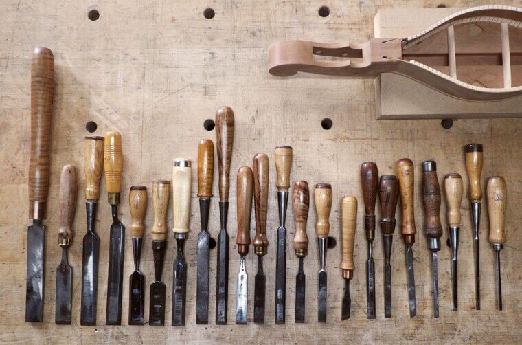 Woodworking Chisel Set (Narex, Two Cherries)