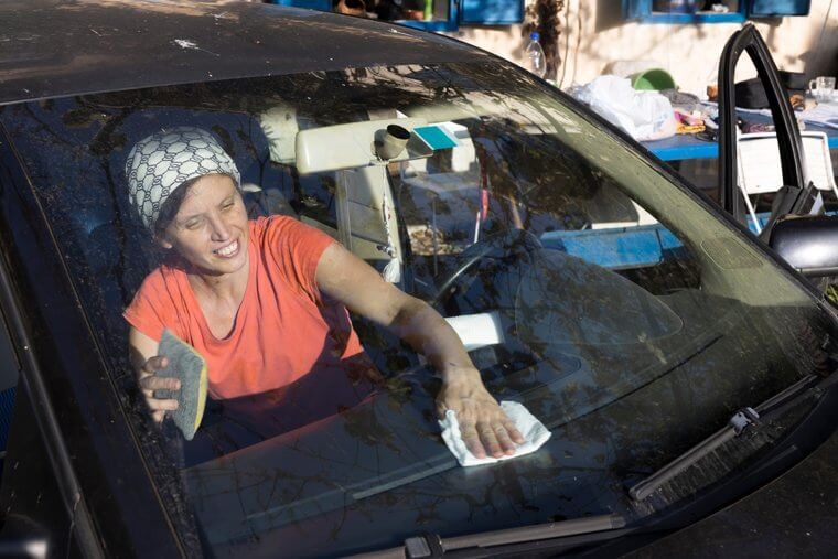 Use Coffee Filters to Collect Dust