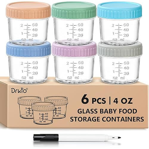 Convenient Glass Baby Food Jars that Make Feeding Time Effortless. Now 17% Off!