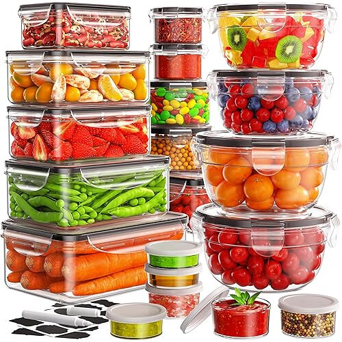 Complete Food Storage Set that Simplifies Your Meal Prep. Now 22% Off!