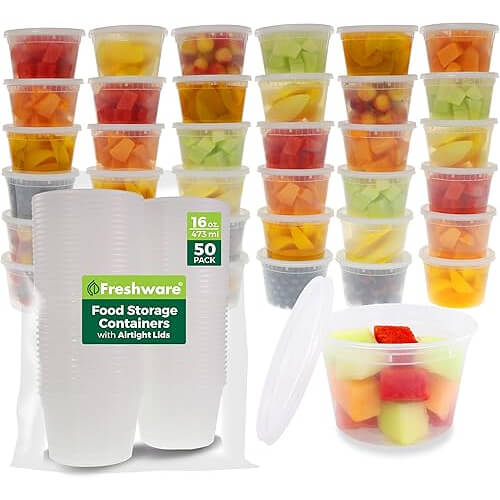 Stackable Deli Food Containers that Maximize Your Storage Space. Now 28% Off!