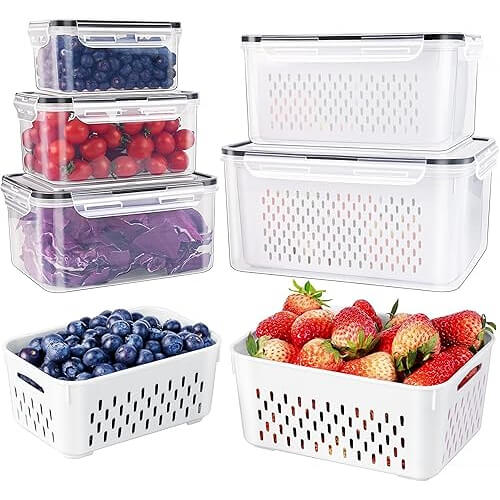 Premium Produce Containers that Keep Food Fresh Longer. Now 8% Off!