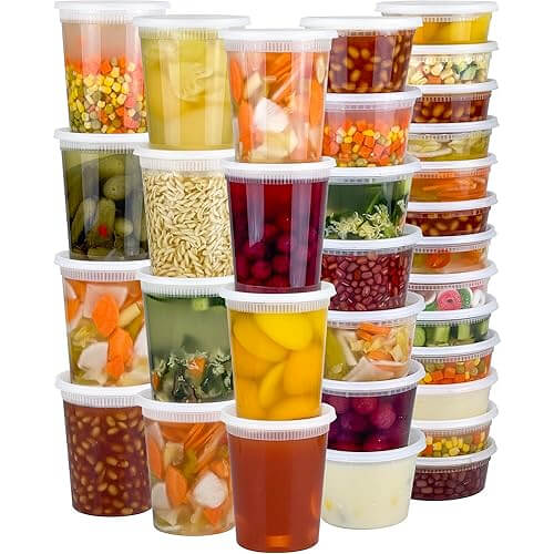 Versatile Deli Container Set that Organizes Your Kitchen Perfectly.