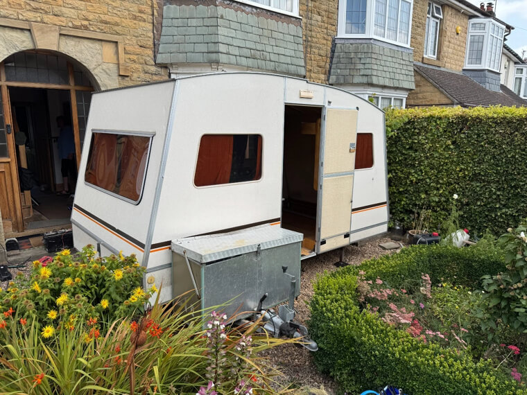 1980s Rapido Confort Matic Folding Caravan - £389.89 (USD $524)