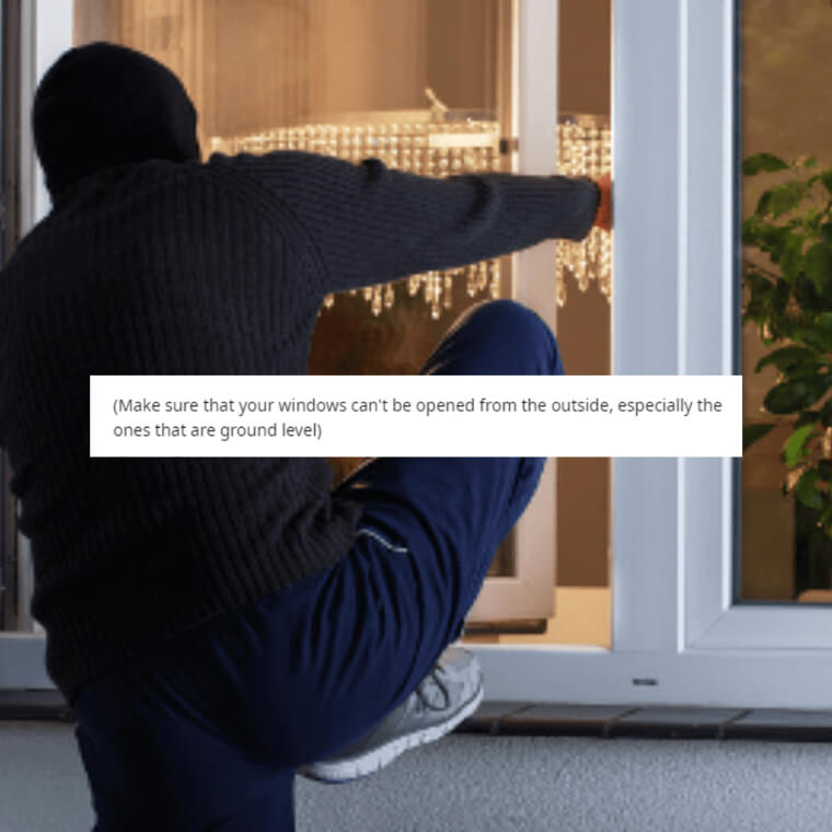 Cuidado al elegir las ventanas
