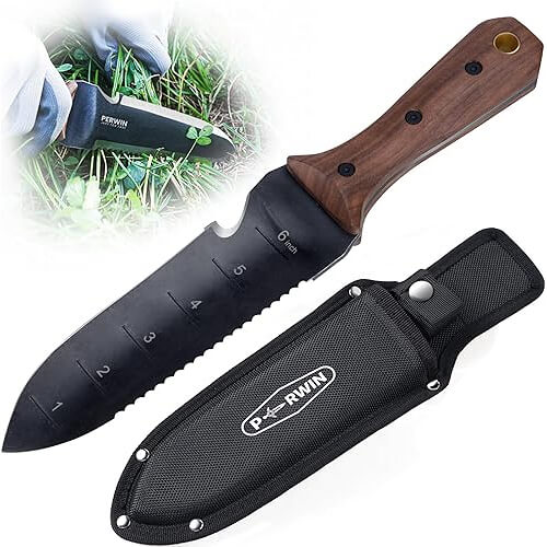 Premium Hori Hori Garden Knife that Makes Weeding and Planting Effortless. Now 19% Off!