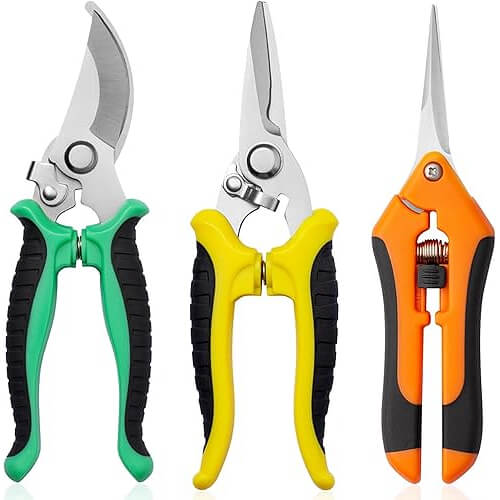 Professional Garden Pruning Shears 3-Pack that Make Trimming Effortless. Now 17% Off!