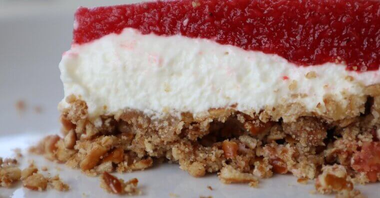 Strawberry Pretzel Salad