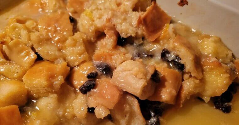 Bread Pudding With Whiskey Sauce