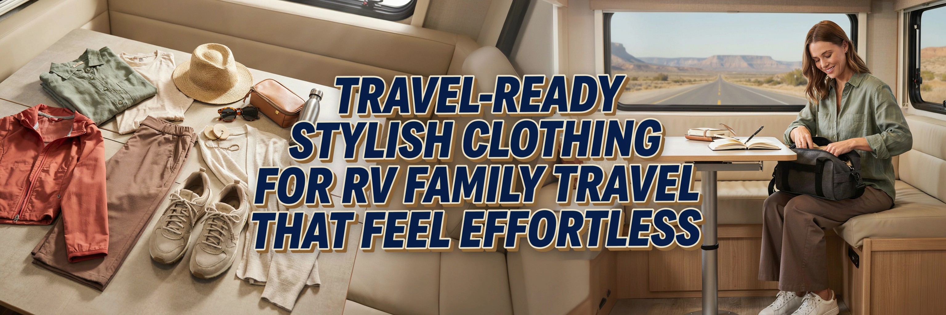 Stylish Clothing for RV Family Travel