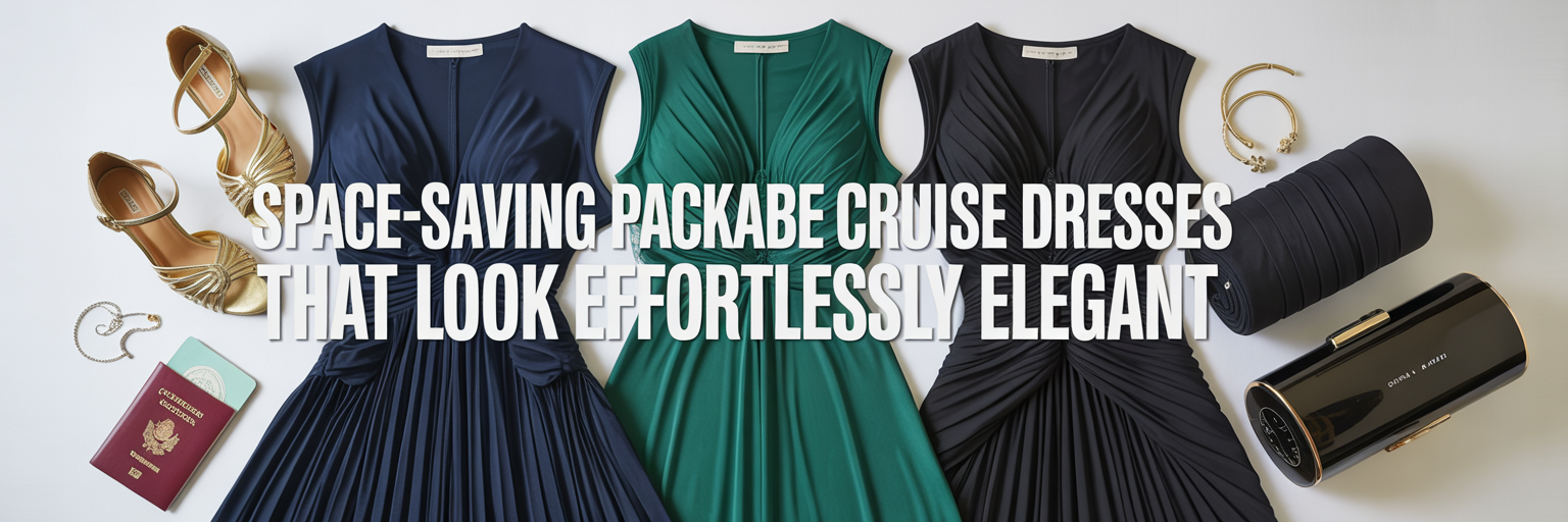 Packable Cruise Dresses That Look Formal Without Taking Up Space
