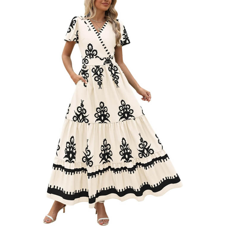 PRETTYGARDEN Boho Maxi Dress - Perfect Summer Style - Now 31% Off!
