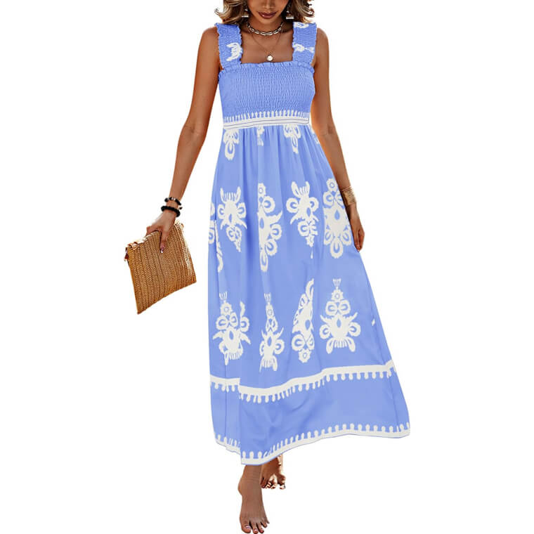 PRETTYGARDEN Boho Maxi Dress - Perfect for Summer Fun! 