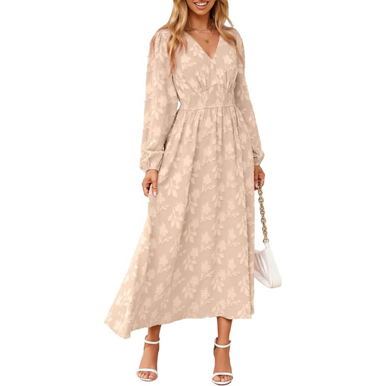 Simplee Floral Maxi Dress - Perfect for Fall Weddings! - Don’t Miss the 24% Discount!