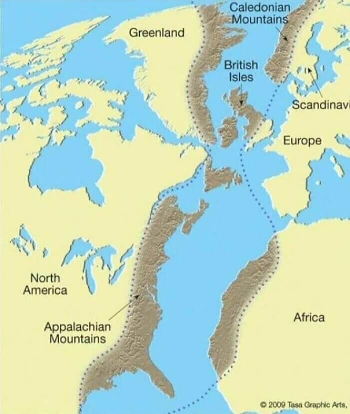 Just One Long Mountain Range