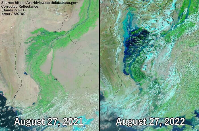 A Visualization Of The Pakistan Floods