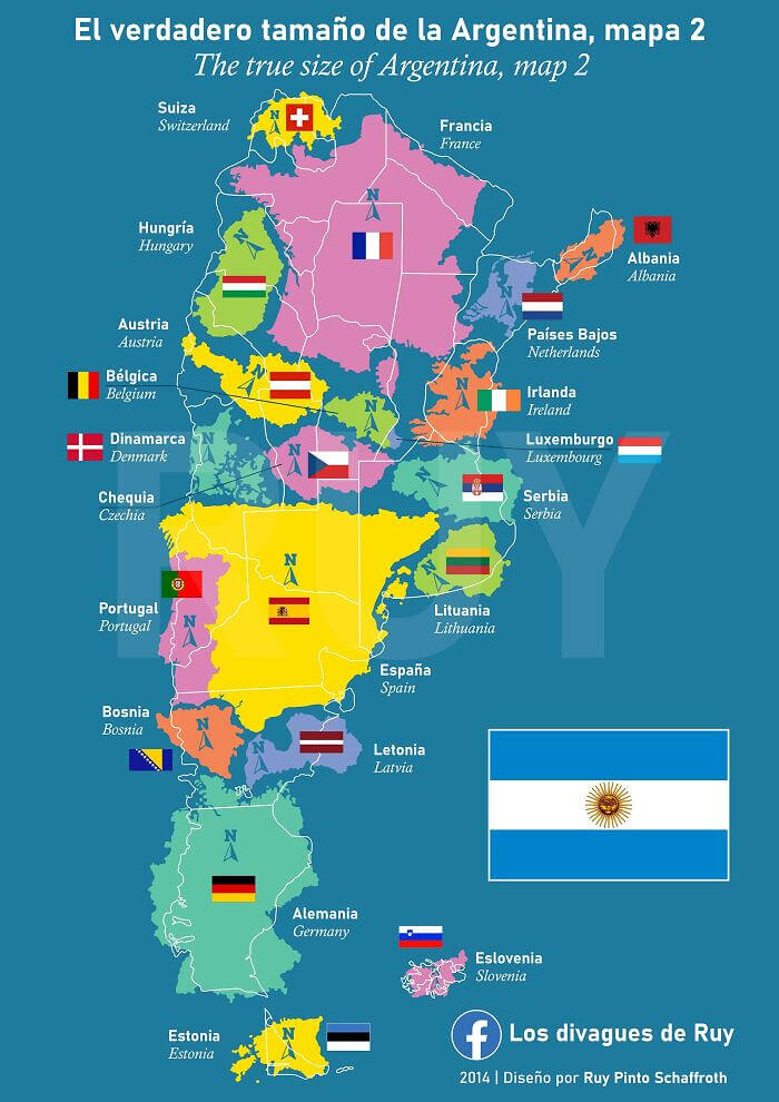 The Size Of Argentina