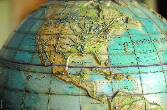 A Globe For The Blind