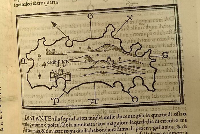 The First European Map Of Japan
