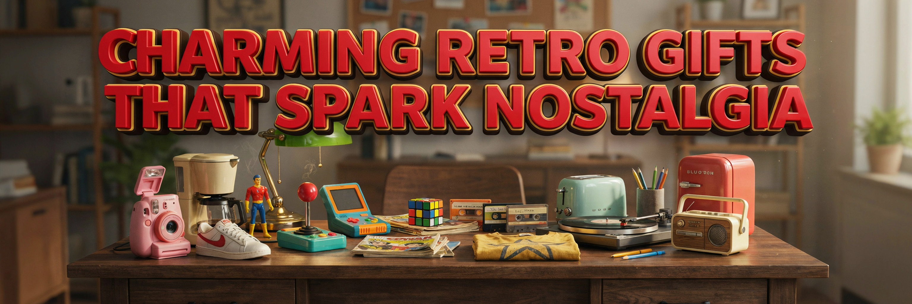 Retro Gifts: Bring Back His Favorite Childhood Memories