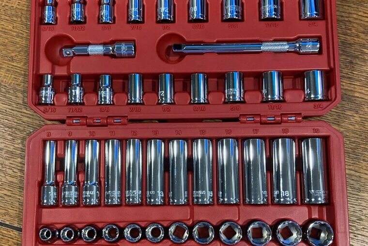 Socket Set With Missing Pieces