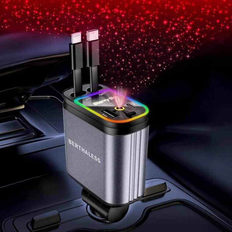 BERTHALESS Car Charger: Fast Charging for All Your Devices