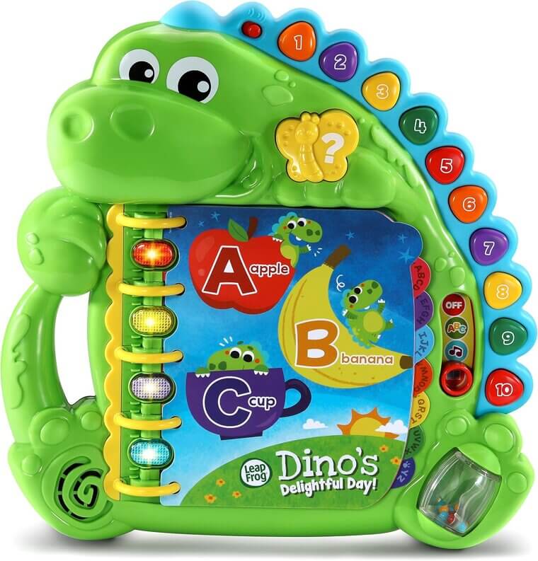 LeapFrog Dino Book: Fun Alphabet Adventure for Kids! 