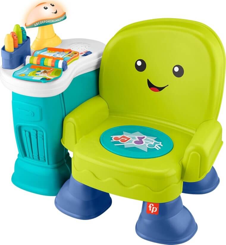 Fisher-Price Learning Chair: Fun Toddler Toy with Music & Lights - Enjoy 8% Off!